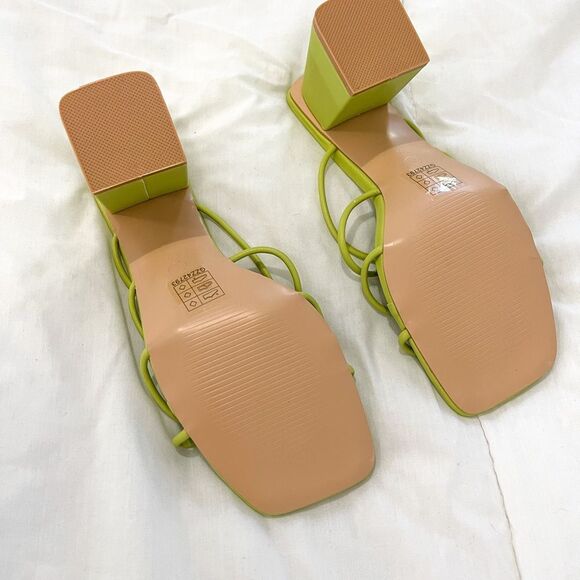 WIDE FIT KNOT DETAIL LOW BLOCK MULES — BRAND NEW - Picture 6 of 6